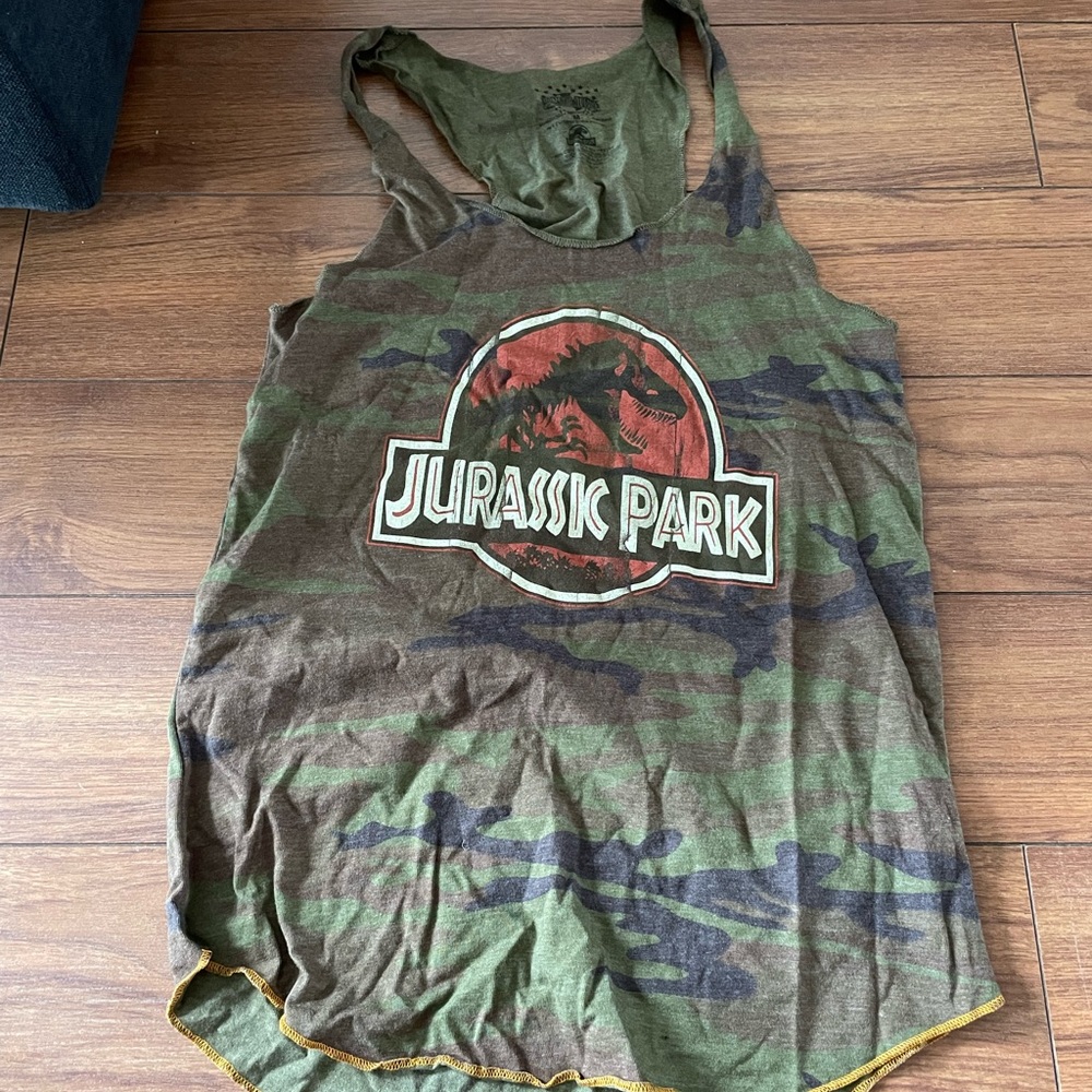 bought at universal studio in Florida, original Jurassic Park camisole